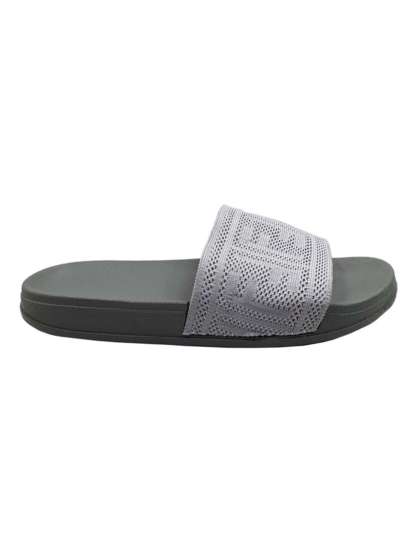 grey slider flip flop - 18190095 -  Standard Image - 2