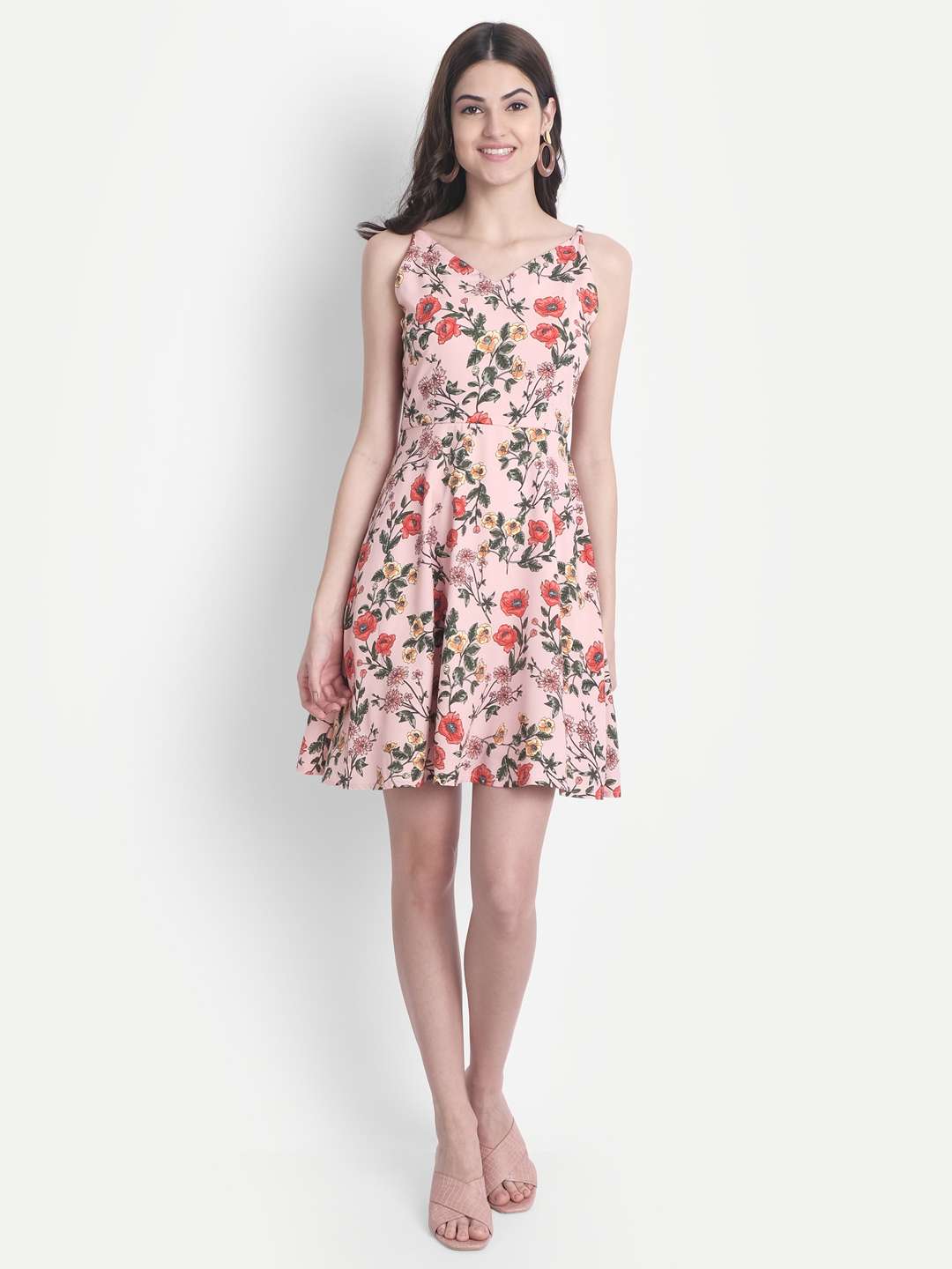 women's  floral dress