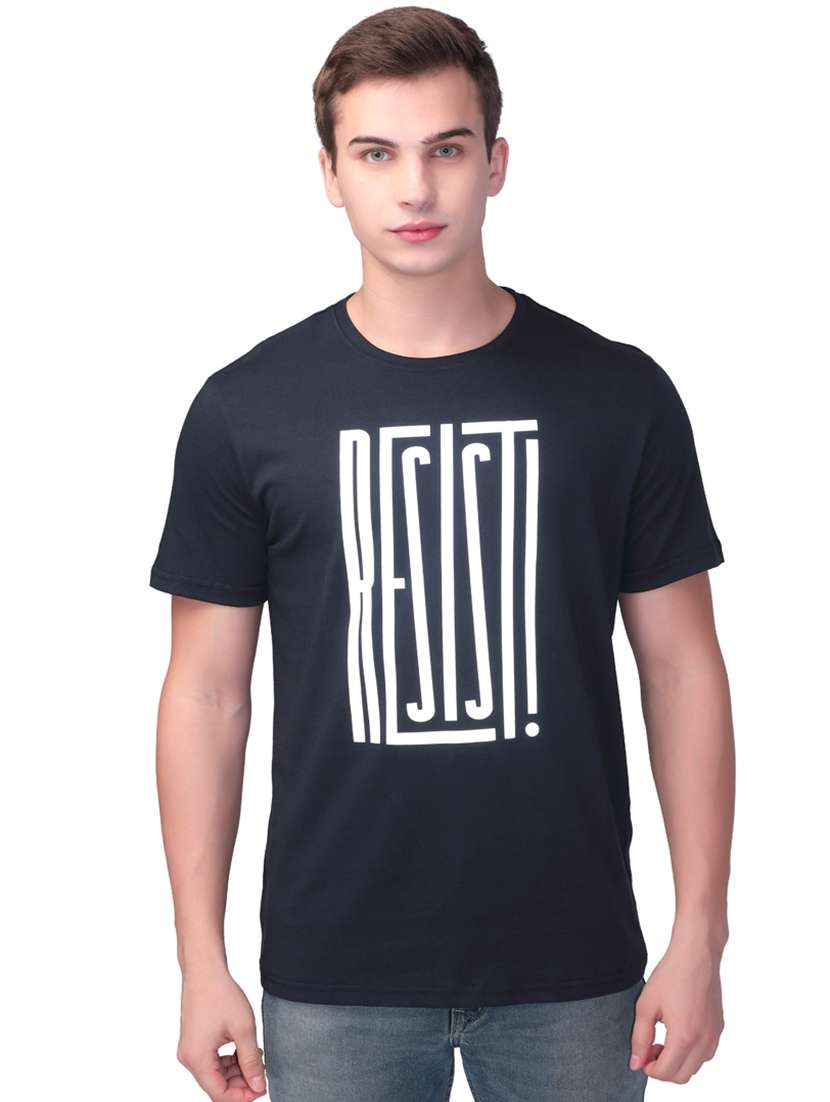 set of 2 chest print t-shirt - 18191465 -  Standard Image - 2