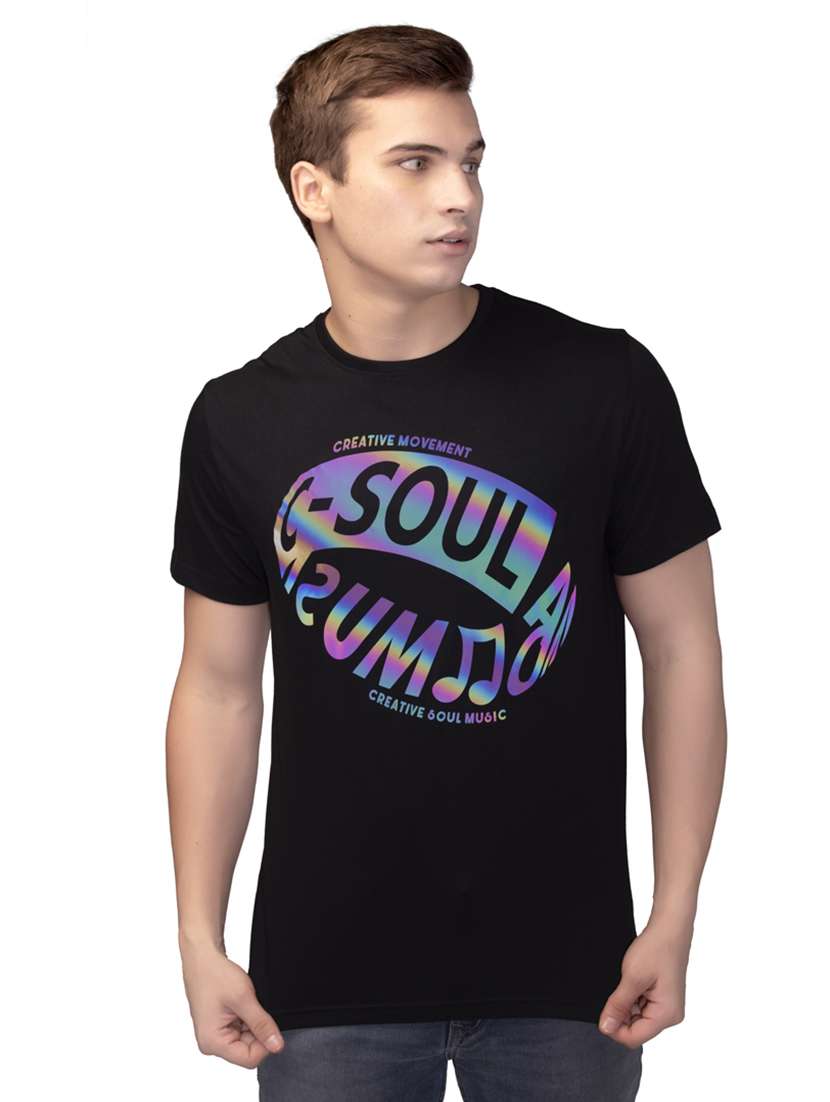 set of 2 chest print t-shirt - 18191481 -  Standard Image - 2