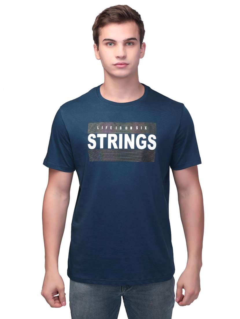 men set of 2 chest print t-shirt - 18191486 -  Standard Image - 2