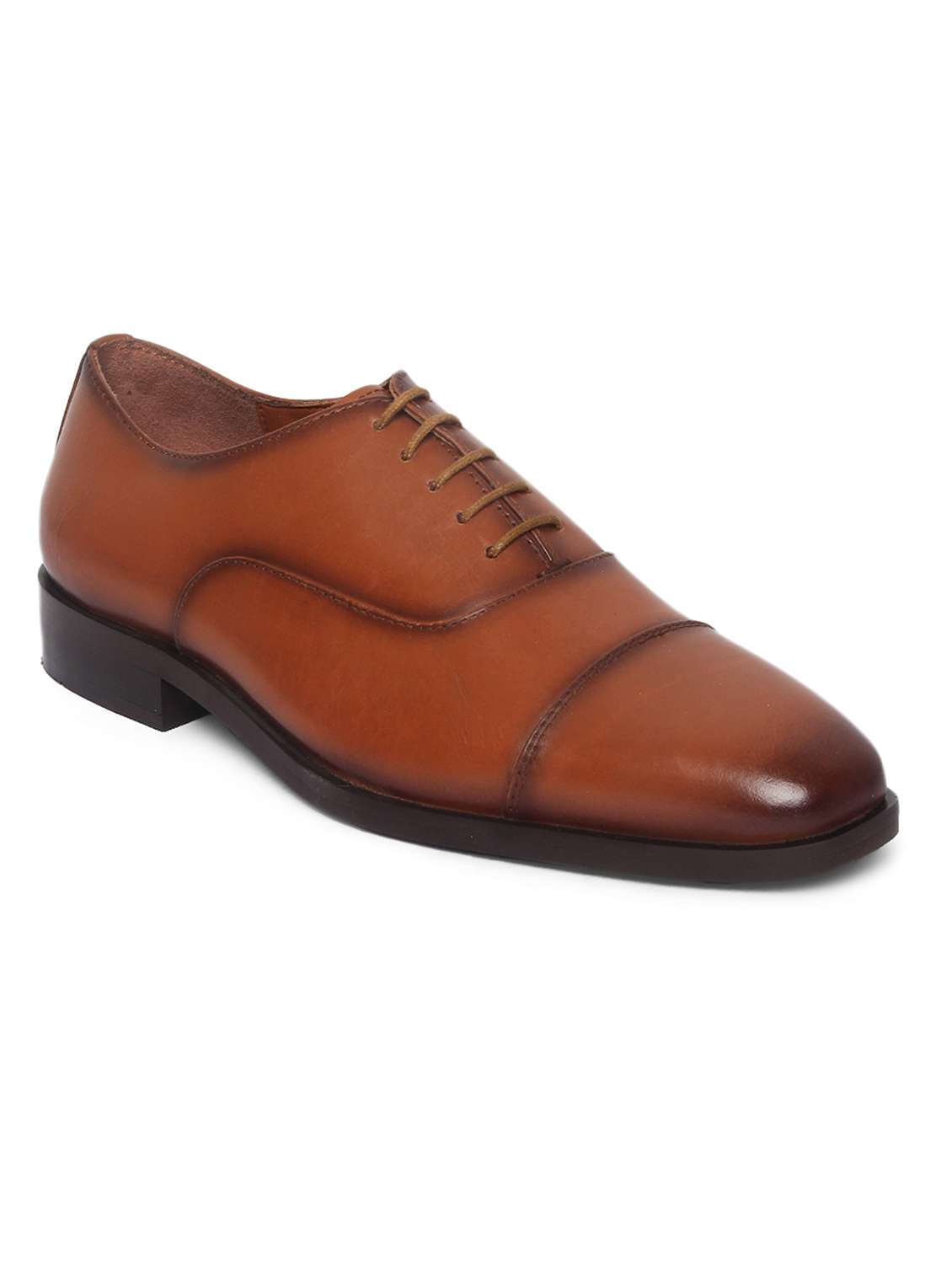 tan leather oxfords