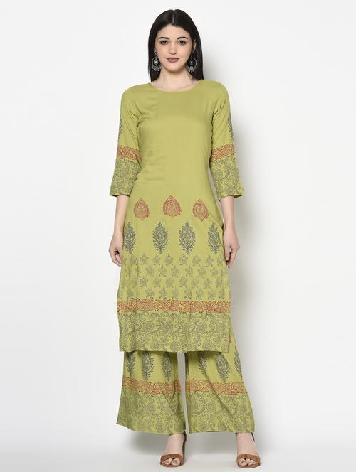 women's straight kurta - 18192062 - Standard Image - 0