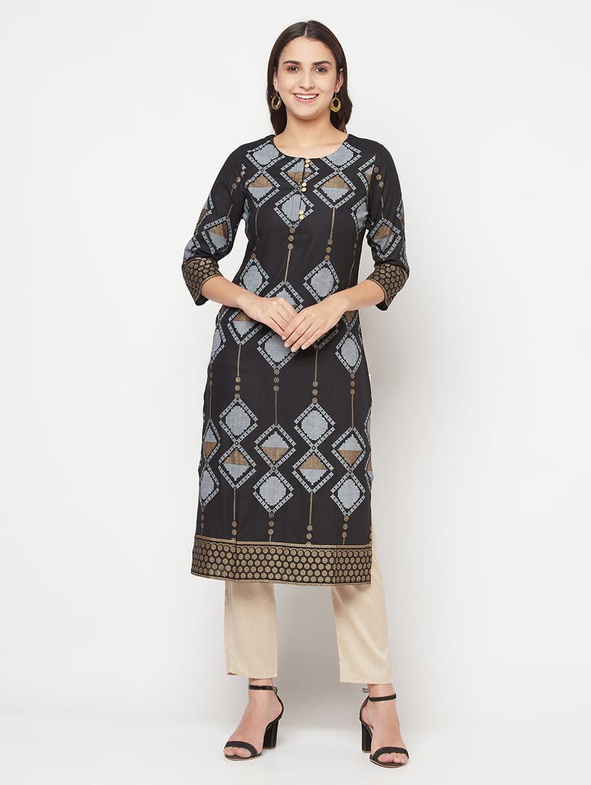 women's straight kurta - 18192074 -  Zoom Image - 0