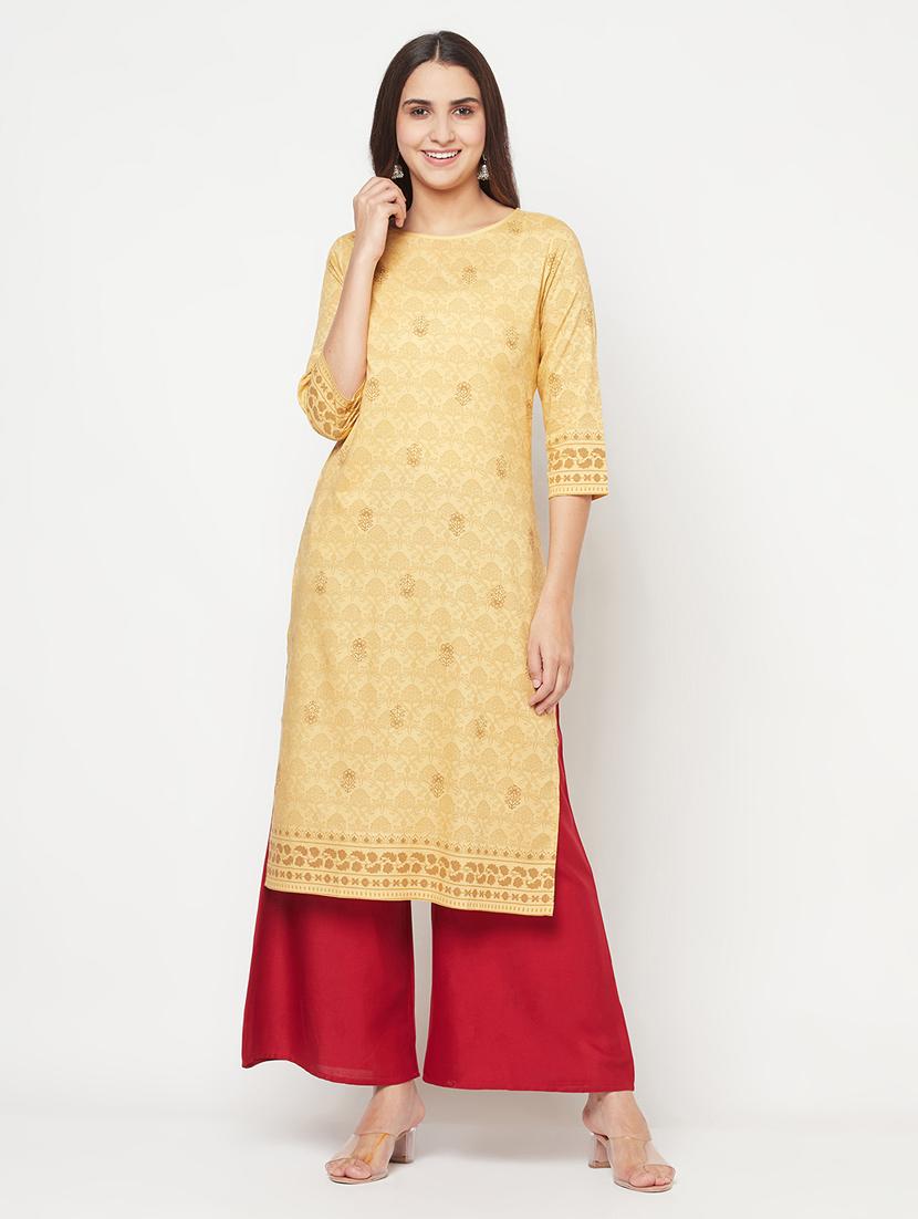 women's straight kurta - 18192085 - Zoom Image - 0