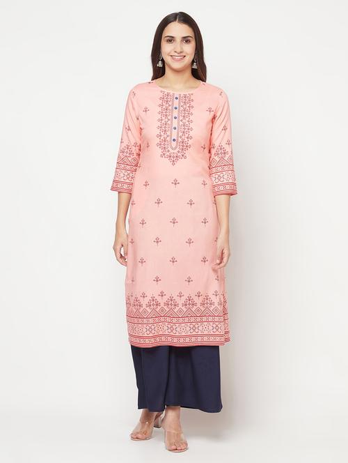 women's straight kurta - 18192086 -  Standard Image - 0