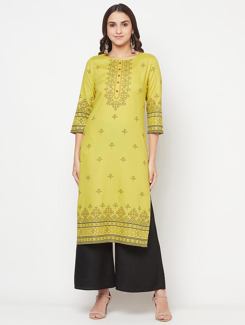 women's straight kurta - 18192087 - Zoom Image - 0