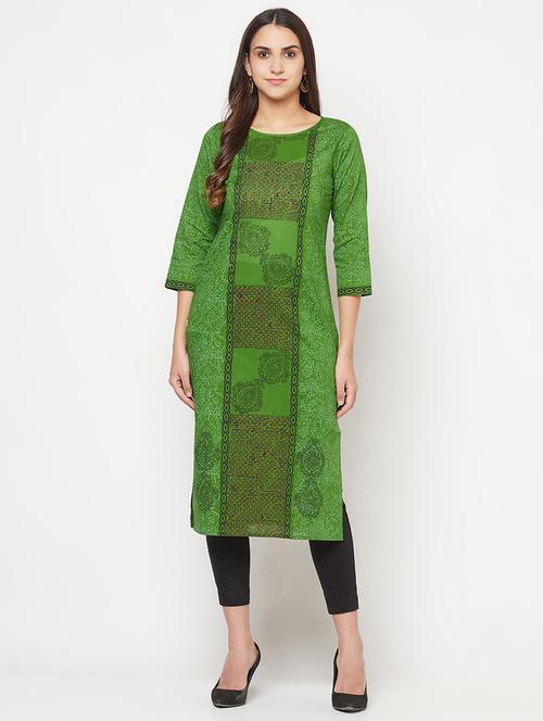 women's straight kurta - 18192094 - Standard Image - 0