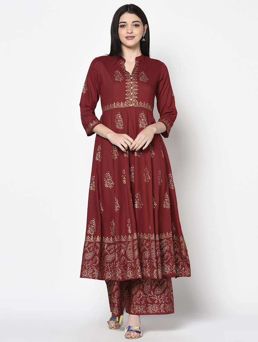 aniyah women kurta and palazzo set 