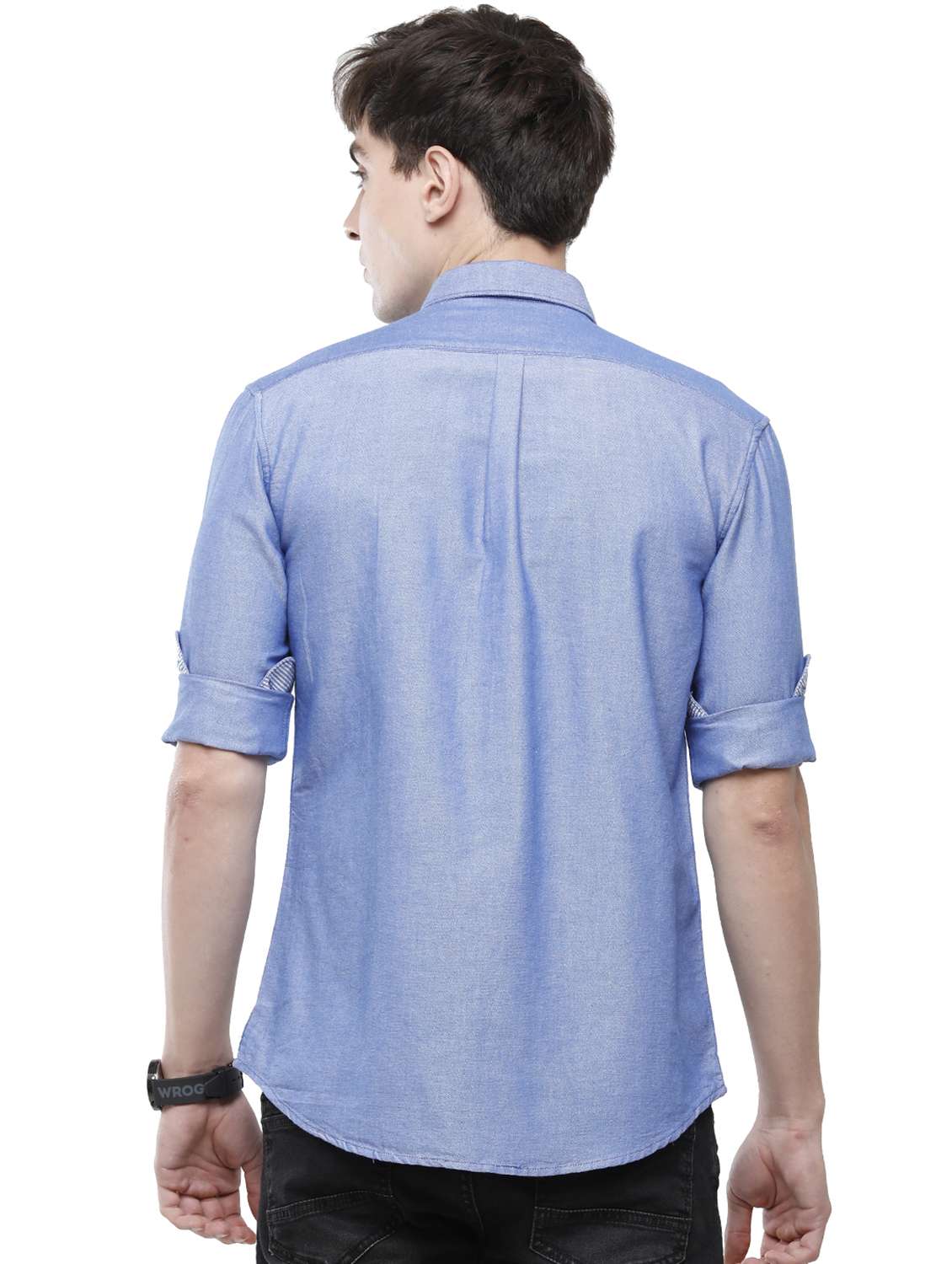 mens solid casual shirt - 18193390 -  Standard Image - 2