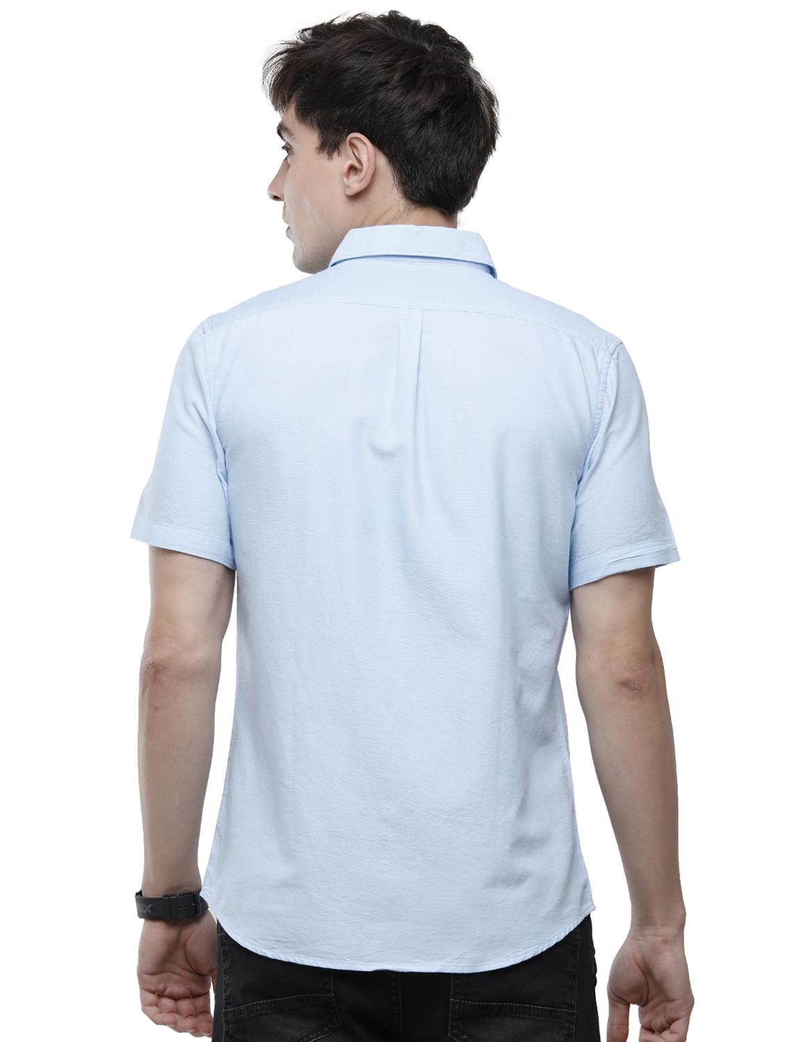 mens solid casual shirt - 18193406 - Standard Image - 2