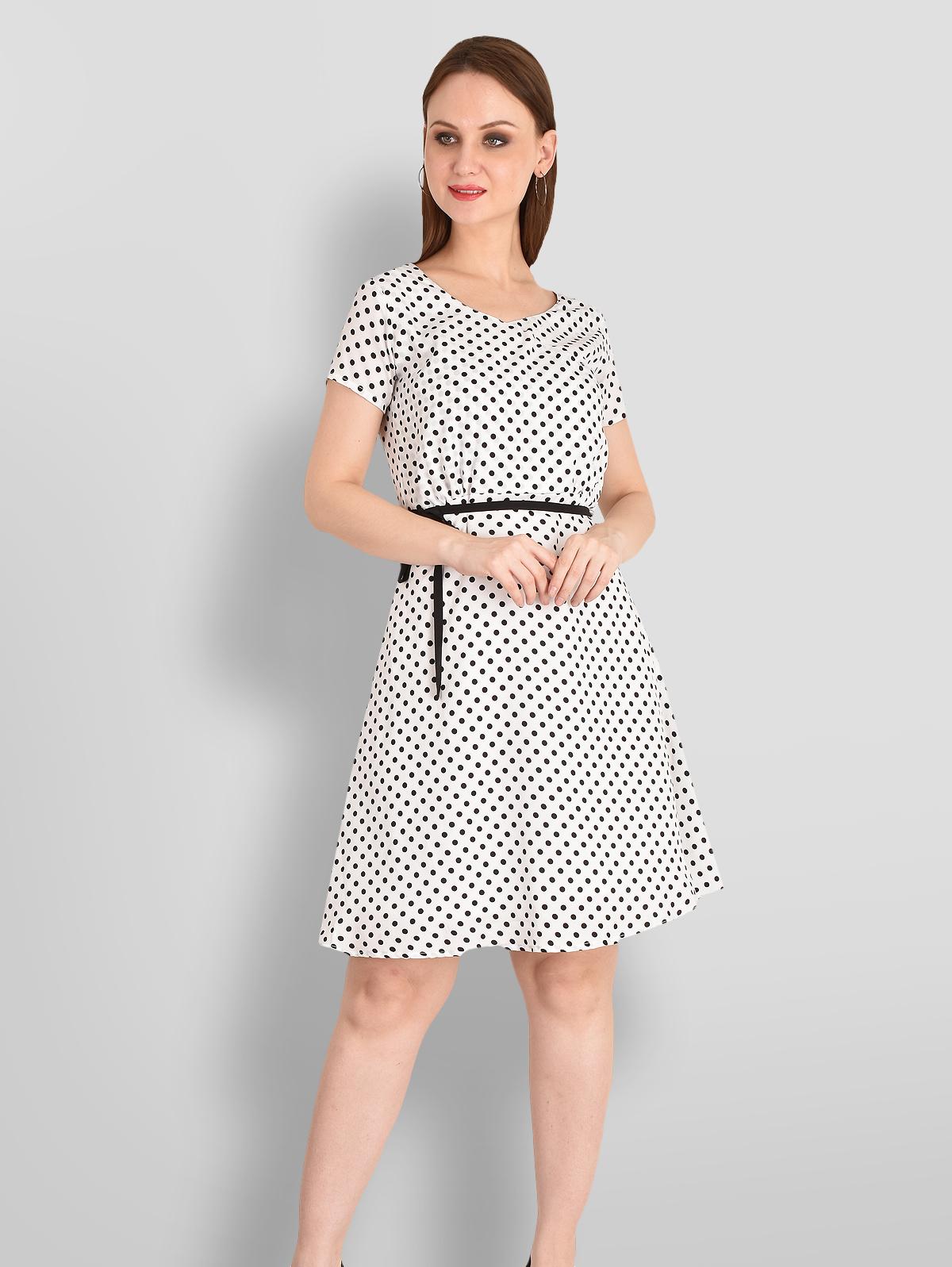 women's self design dress - 18193736 - Zoom Image - 0