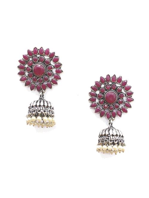 metal jhumka earring - 18195987 -  Standard Image - 0