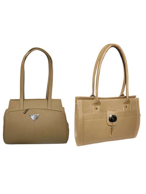 multi colored leatherette (pu) combo handbag - 18196608 - Standard Image - 0