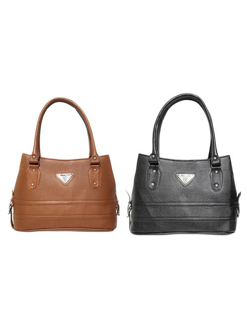 multi colored leatherette (pu) combo handbag - 18196720 -  Standard Image - 0