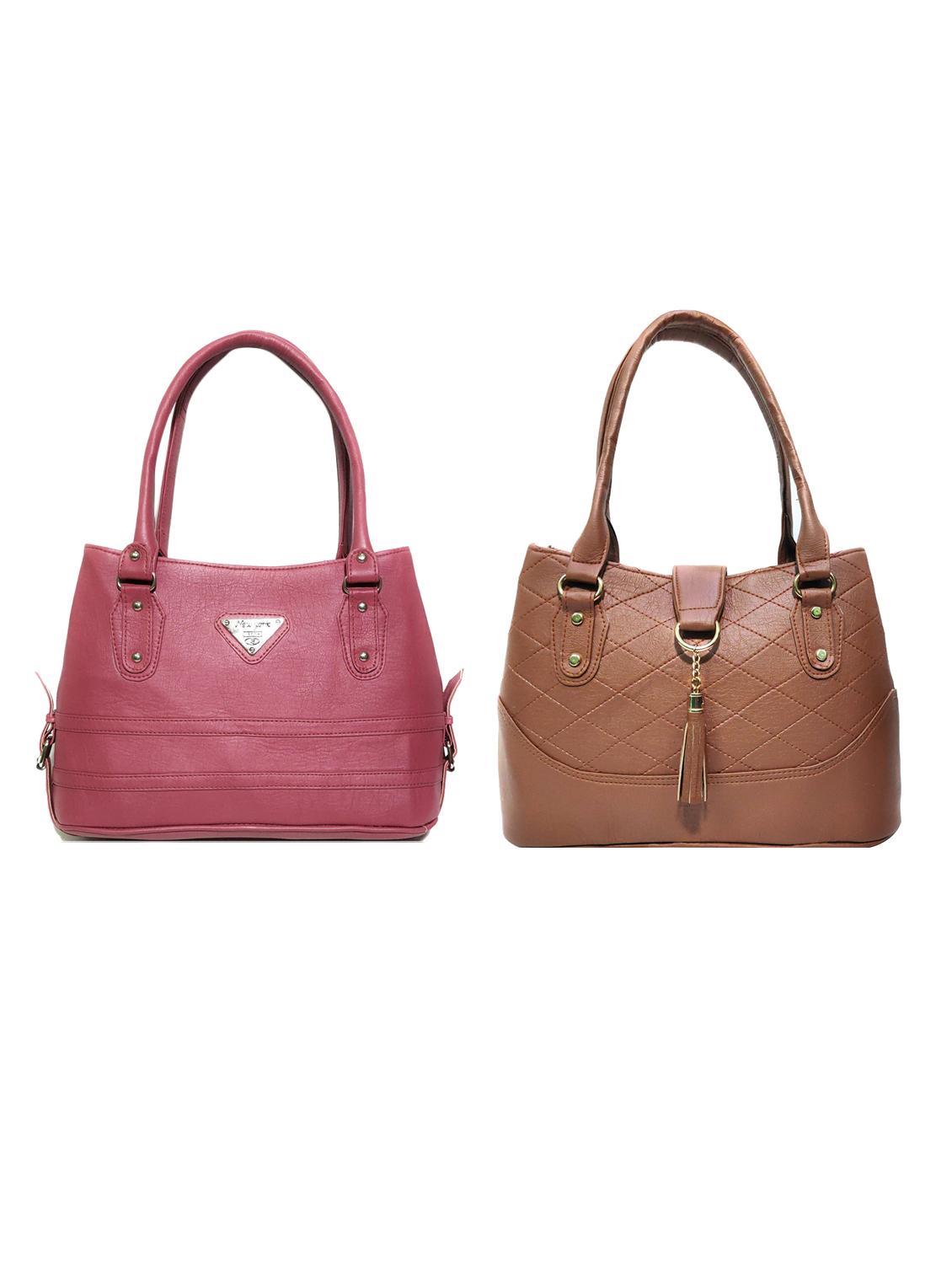 multi colored leatherette (pu) combo handbag - 18196901 - Zoom Image - 0