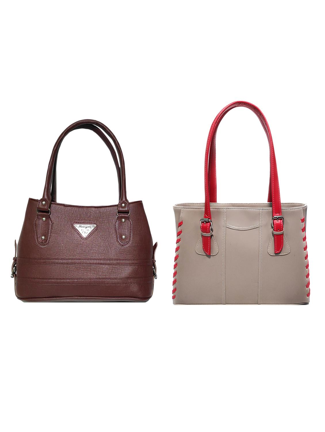 multi colored leatherette (pu) combo handbag - 18196942 - Zoom Image - 0