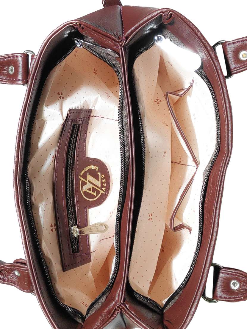 multi colored leatherette (pu) combo handbag - 18196947 -  Standard Image - 2