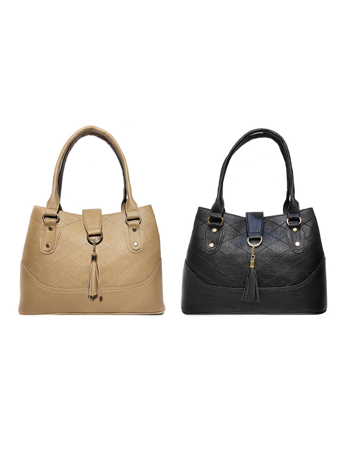 multi colored leatherette (pu) combo handbag - 18197090 - Zoom Image - 0