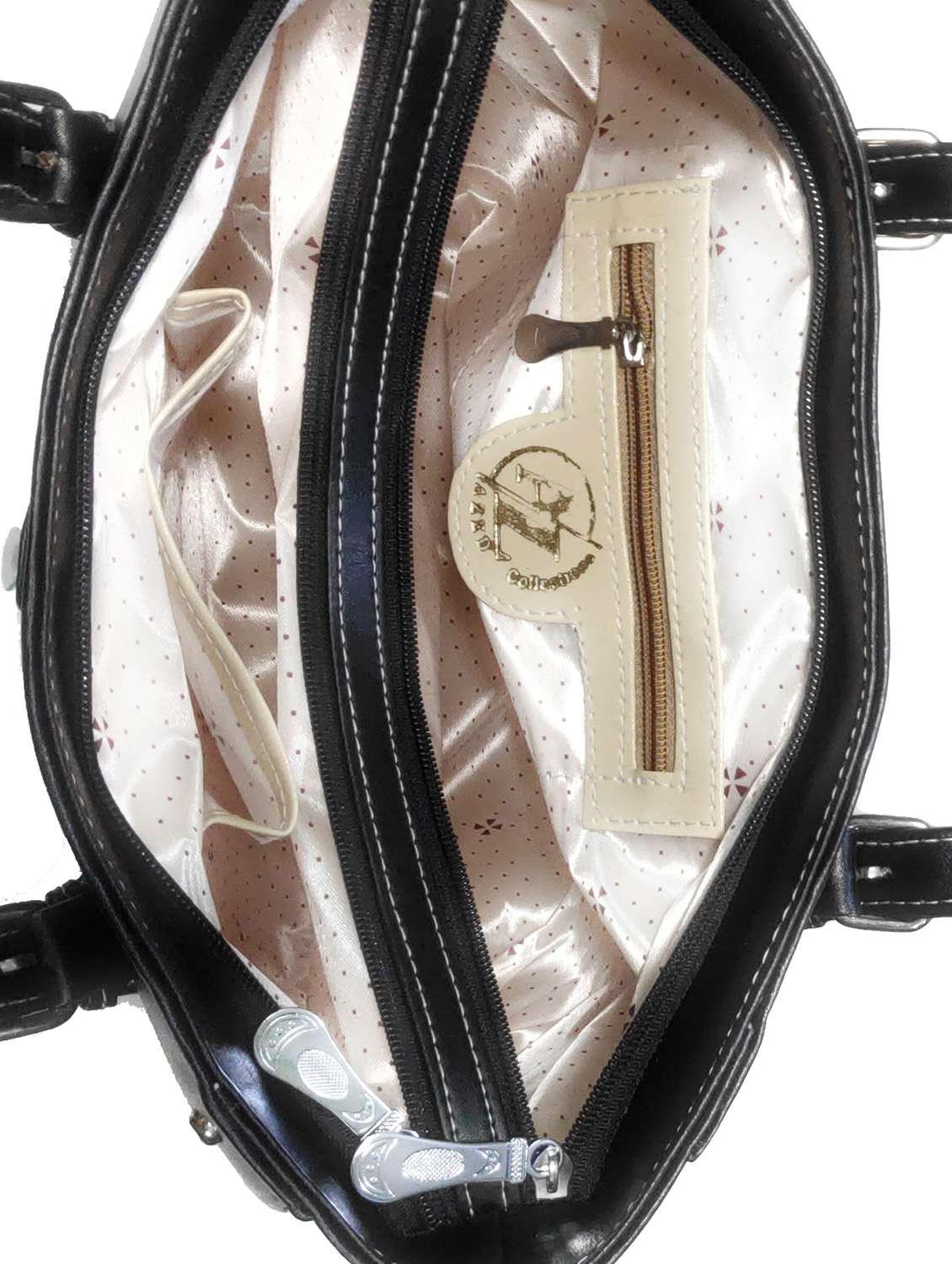 multi colored leatherette (pu) combo handbag - 18197226 -  Standard Image - 2