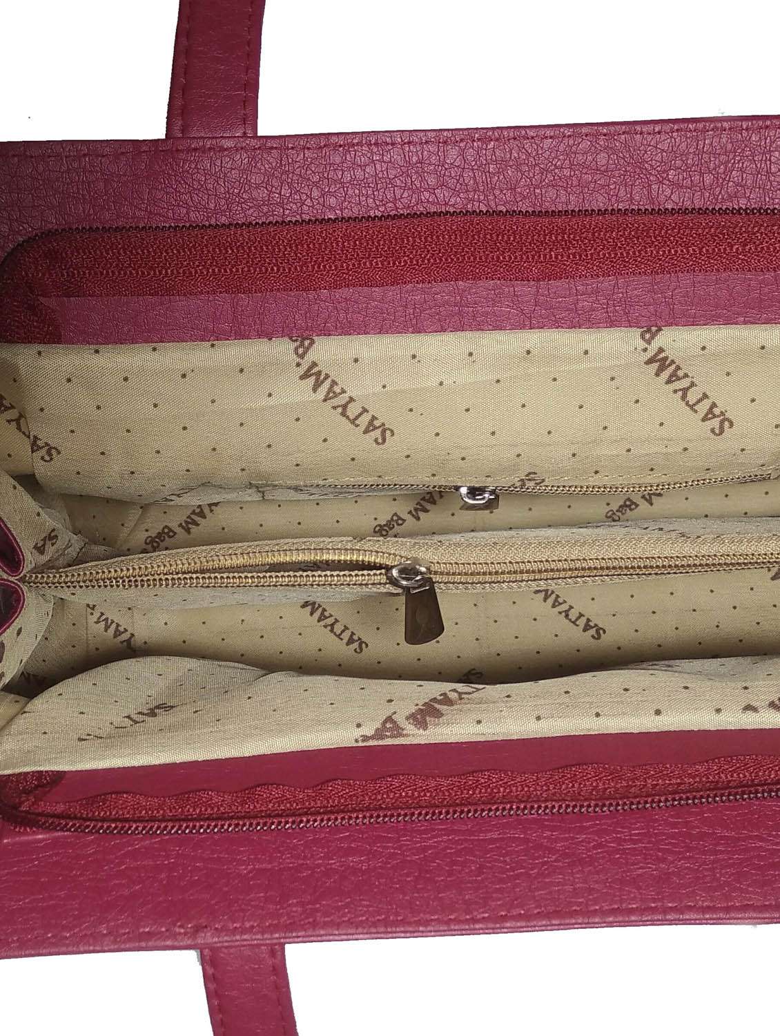 multi colored leatherette (pu) combo handbag - 18197305 -  Standard Image - 2