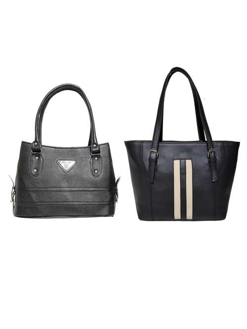 multi colored leatherette (pu) combo handbag - 18197412 - Standard Image - 0
