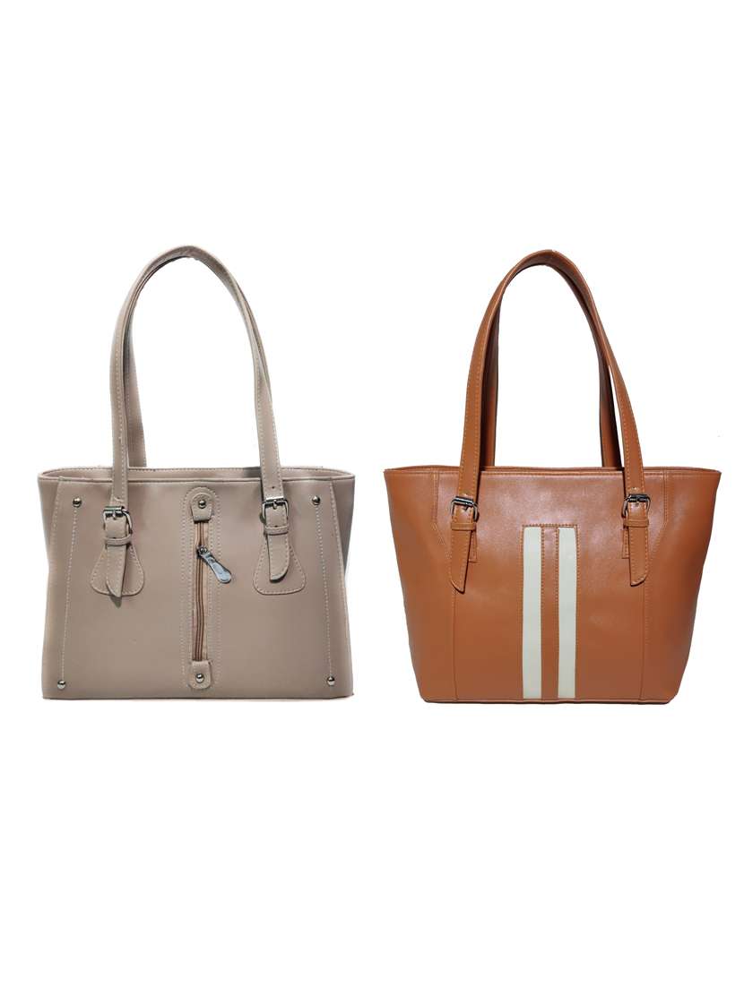 multi colored leatherette (pu) combo handbag - 18197772 -  Zoom Image - 0