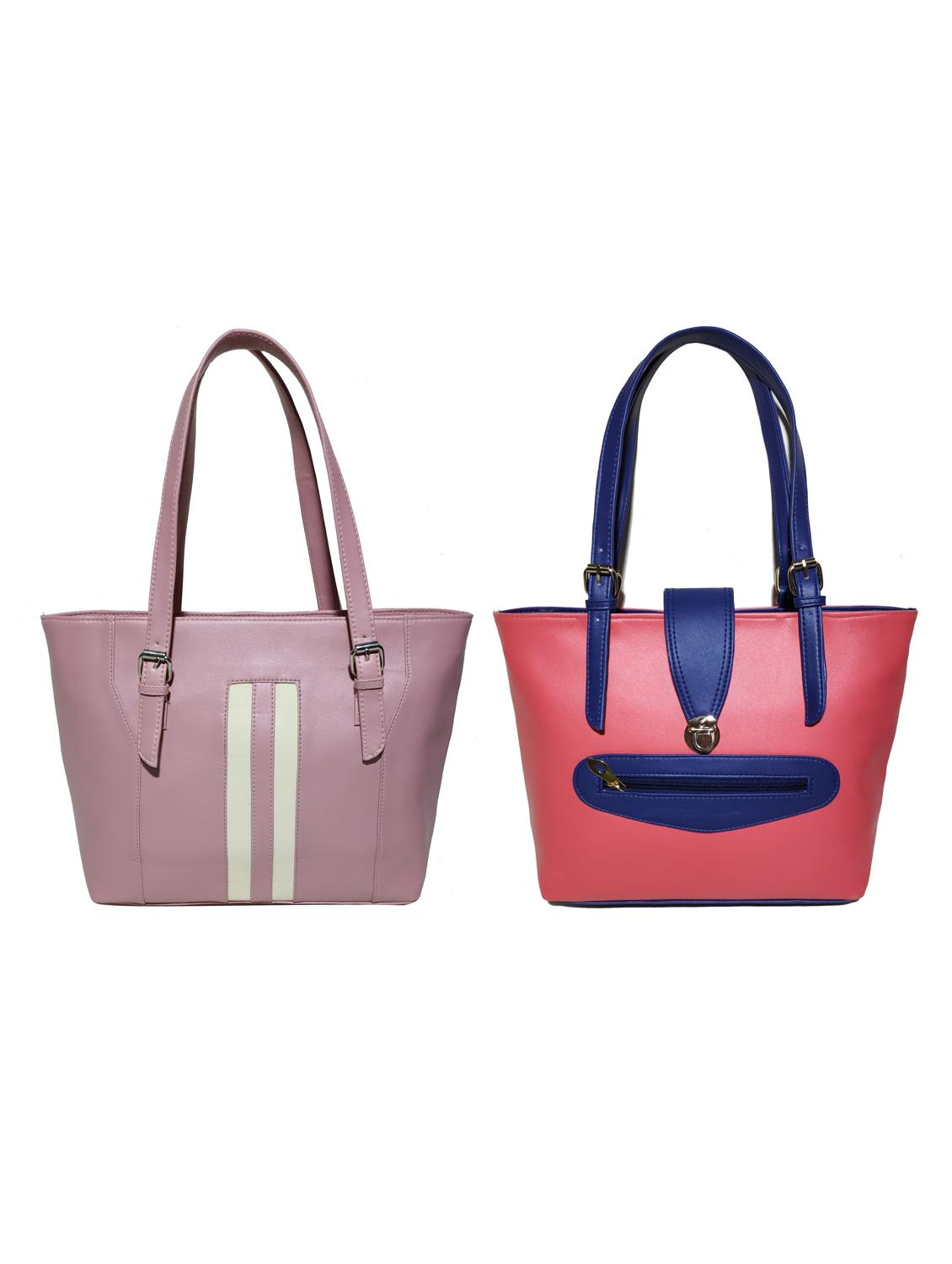 multi colored leatherette (pu) combo handbag - 18197903 -  Zoom Image - 0