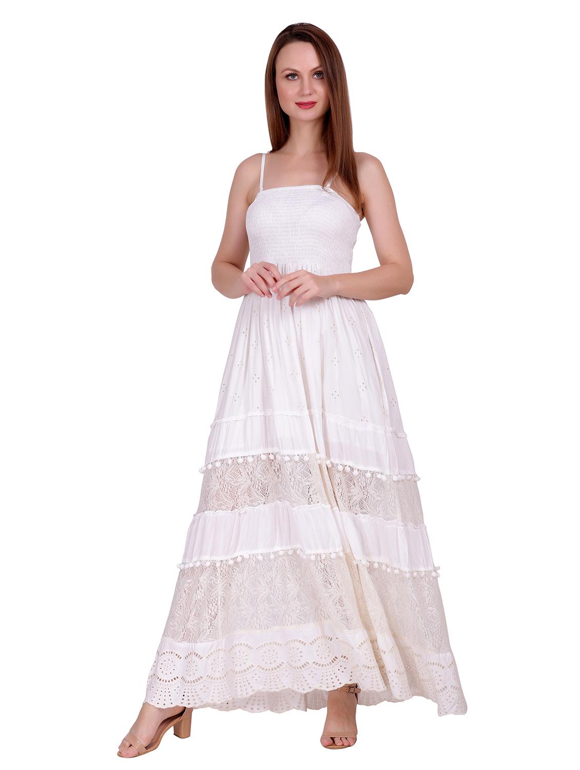 women's tiered dress self design dress - 18197953 - Zoom Image - 0