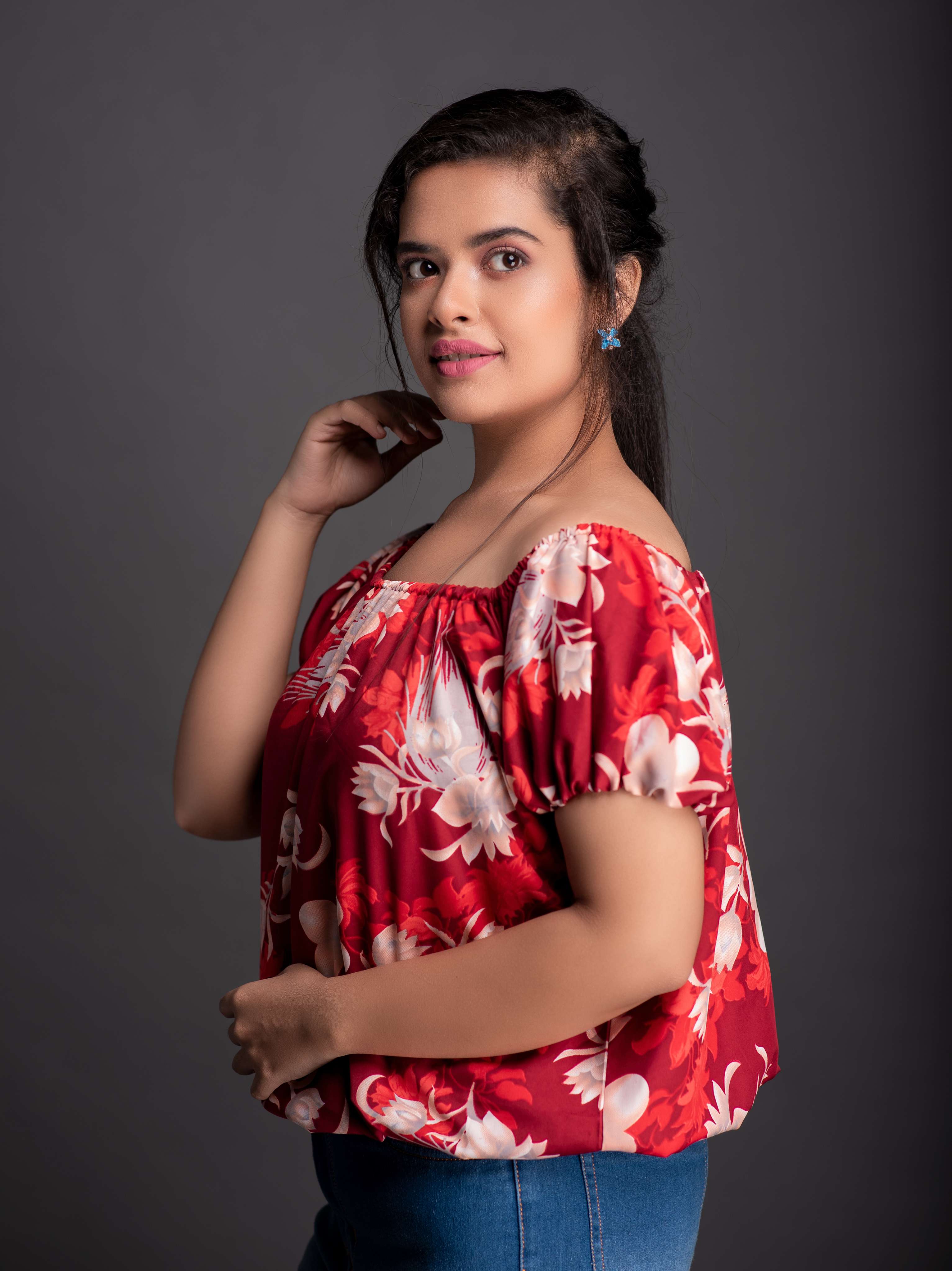 women's straight off shoulder top - 18198310 -  Standard Image - 2