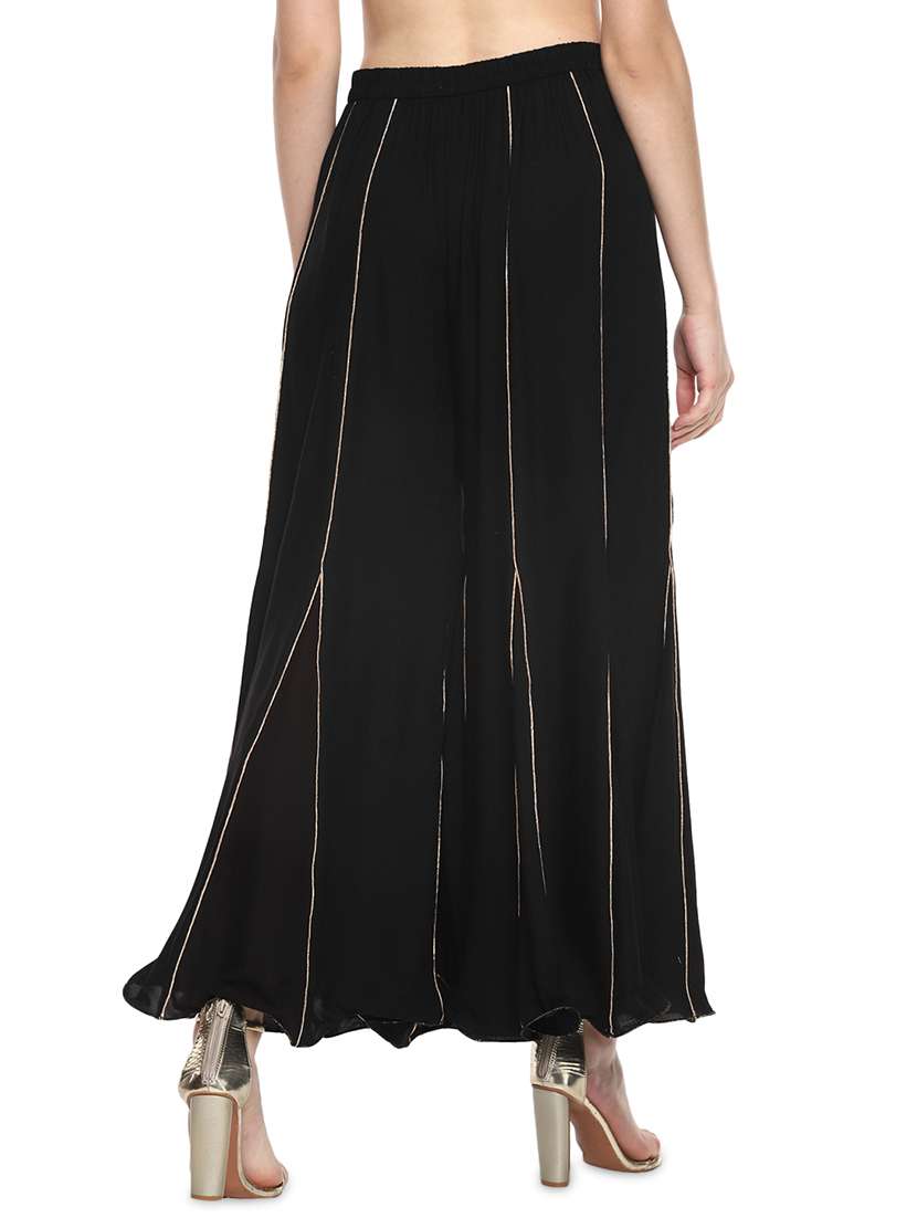 black stripe palazzo - 18198850 -  Standard Image - 2