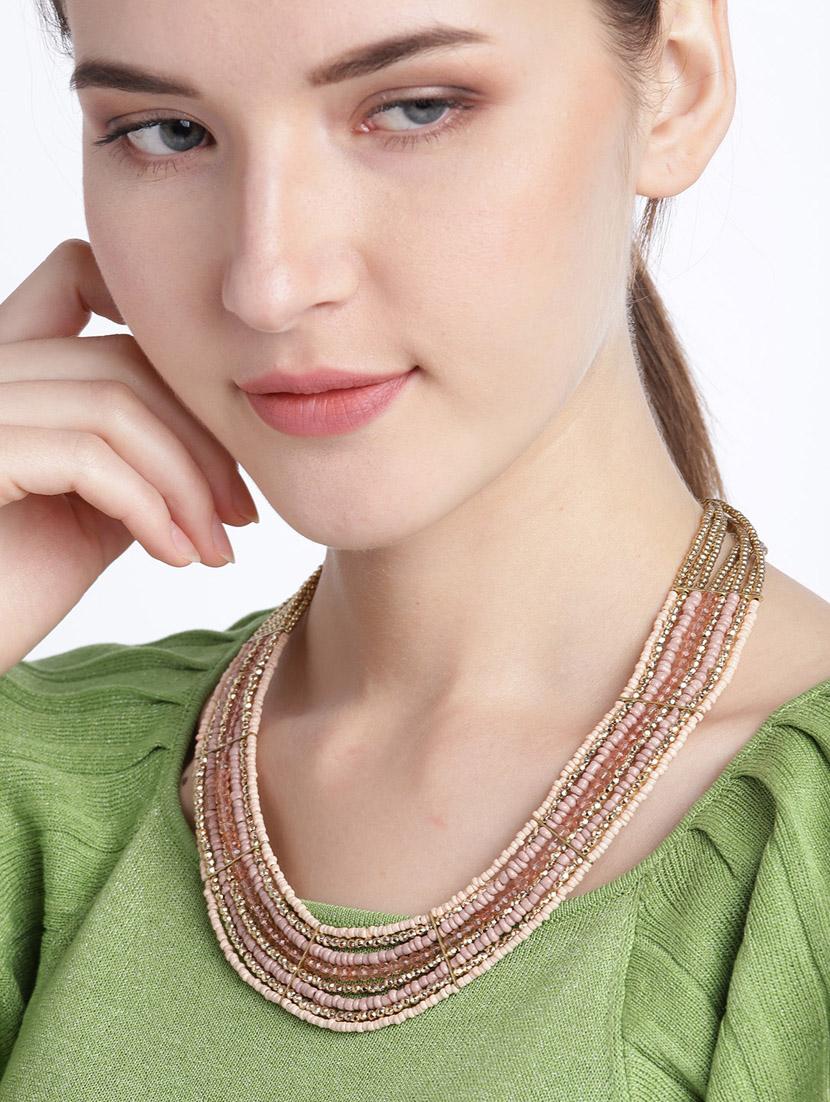 multi colored plastic necklace - 18199033 - Standard Image - 2