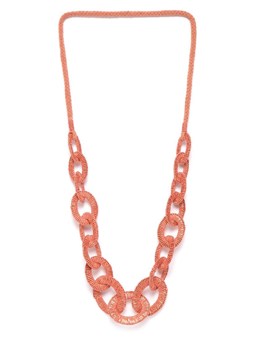 multi colored metal necklace - 18199070 -  Zoom Image - 0