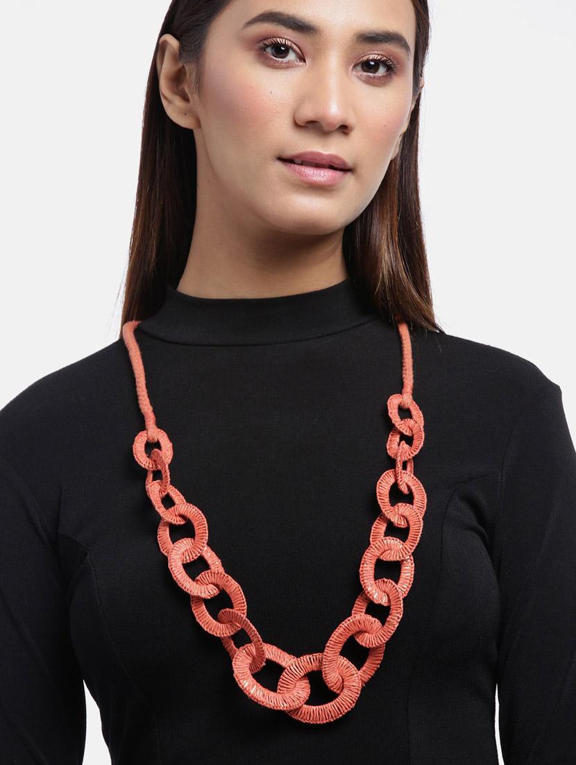 multi colored metal necklace - 18199070 - Standard Image - 2