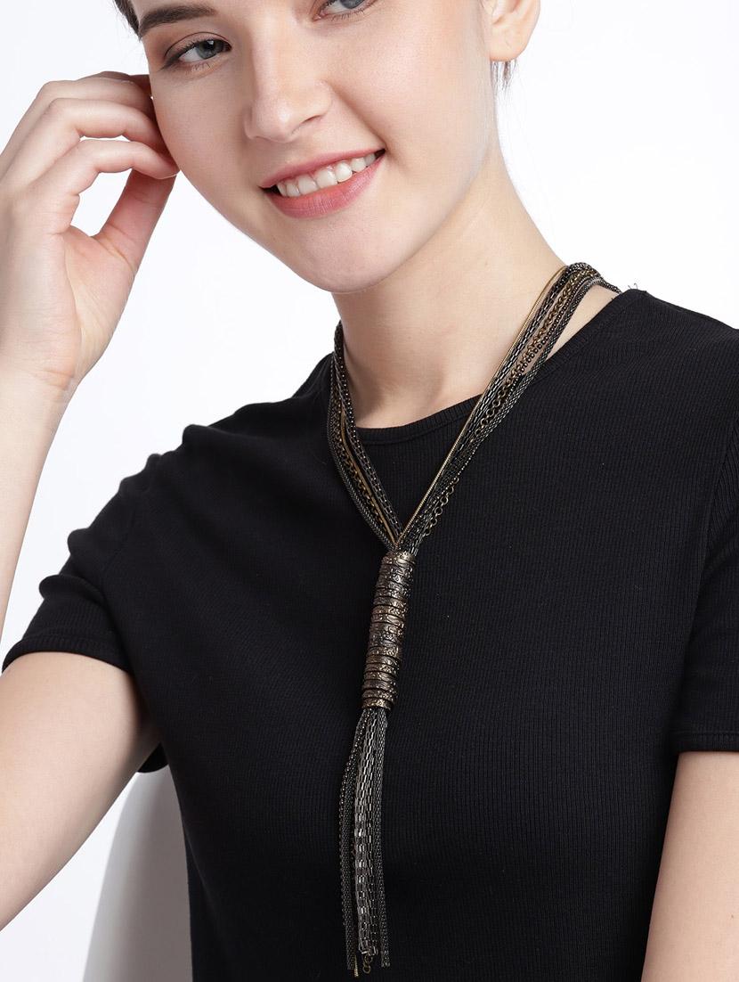 multi colored plastic necklace - 18199072 - Standard Image - 2