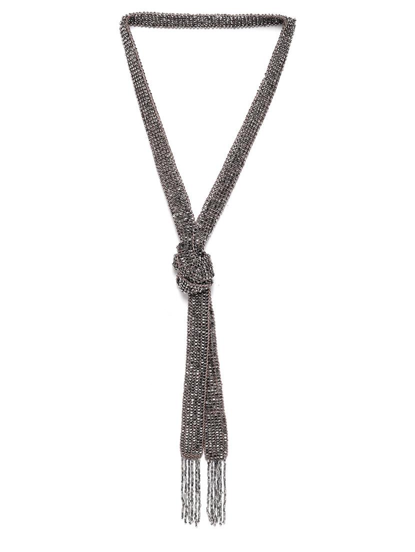 multi colored metal necklace - 18199080 -  Zoom Image - 0