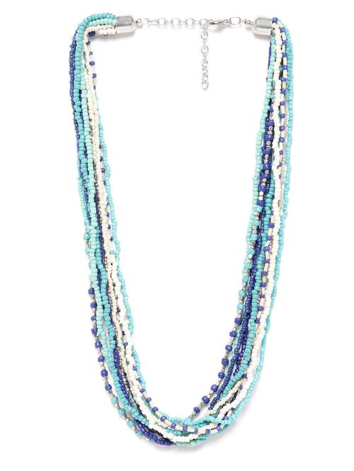multi colored metal necklace - 18199081 -  Standard Image - 0