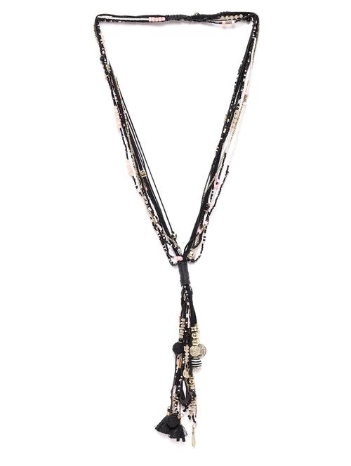 black metal necklace - 18199092 -  Standard Image - 0