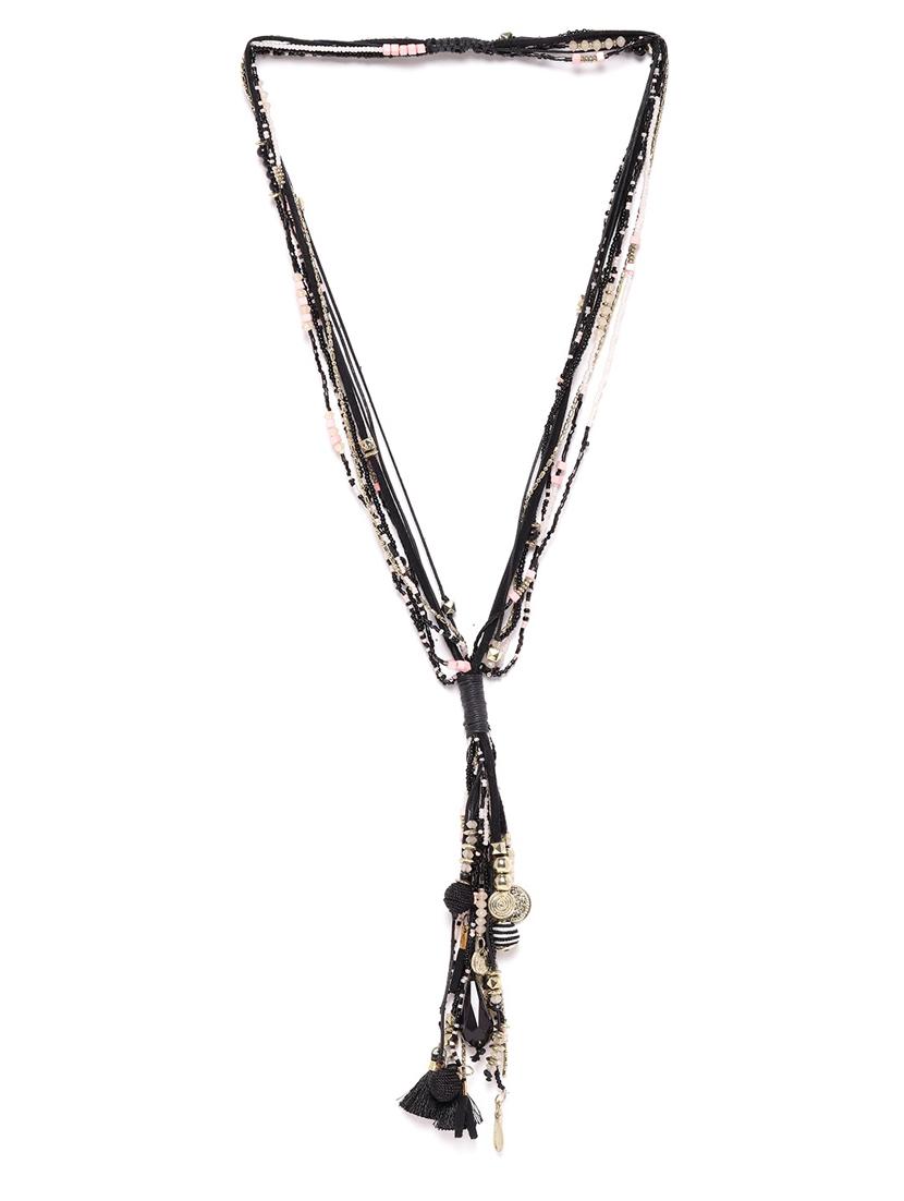black metal necklace - 18199092 -  Zoom Image - 0