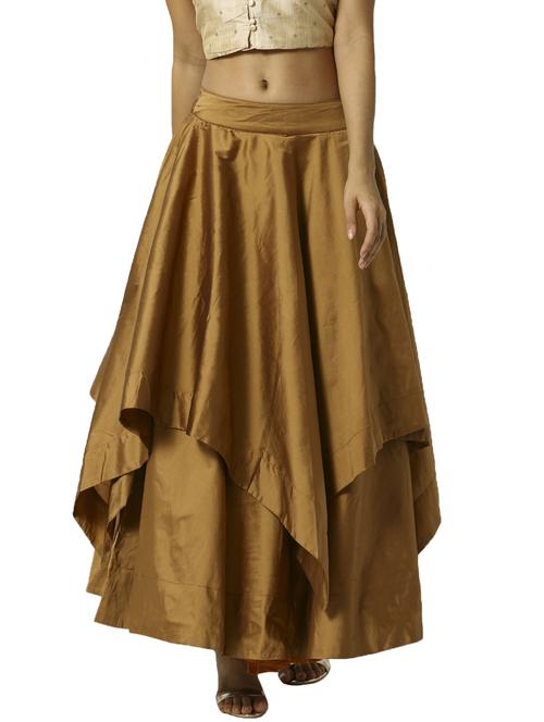 high rise flared skirt - 18203262 -  Standard Image - 0