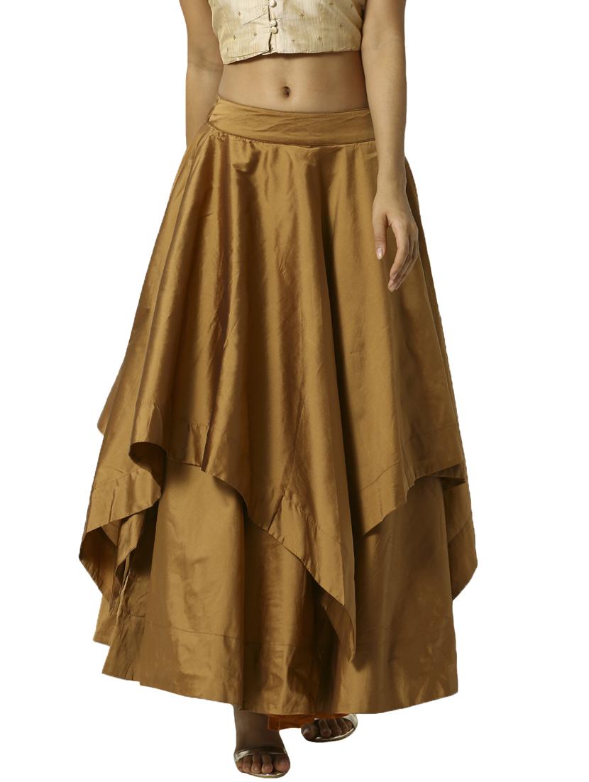 high rise flared skirt - 18203262 -  Zoom Image - 0