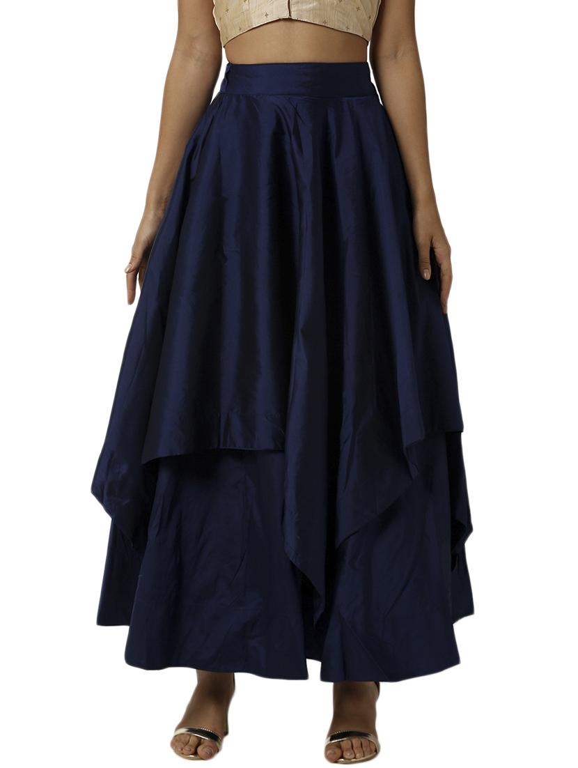 high rise flared skirt - 18203263 - Zoom Image - 0