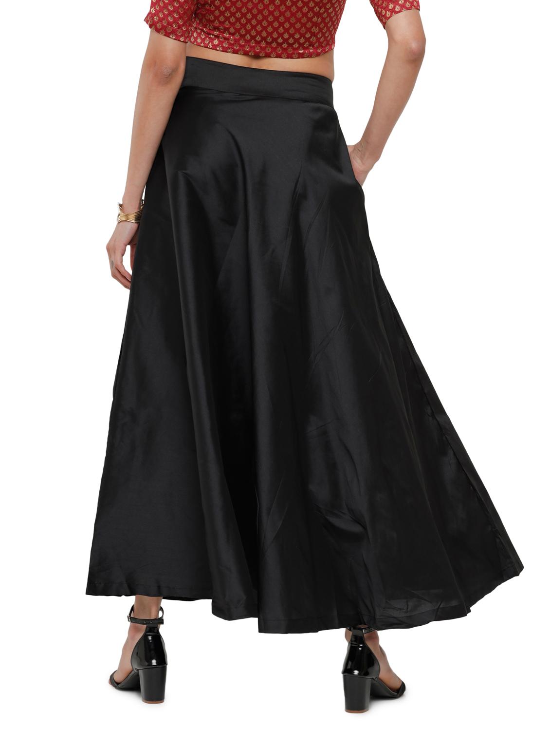 high rise flared skirt - 18203264 - Standard Image - 2