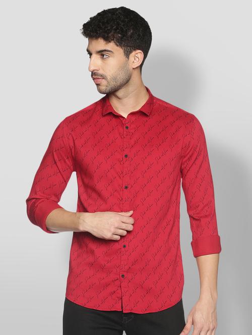 mens typography casual shirt - 18203333 - Standard Image - 0