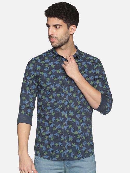 mens florals casual shirt - 18203360 - Standard Image - 0