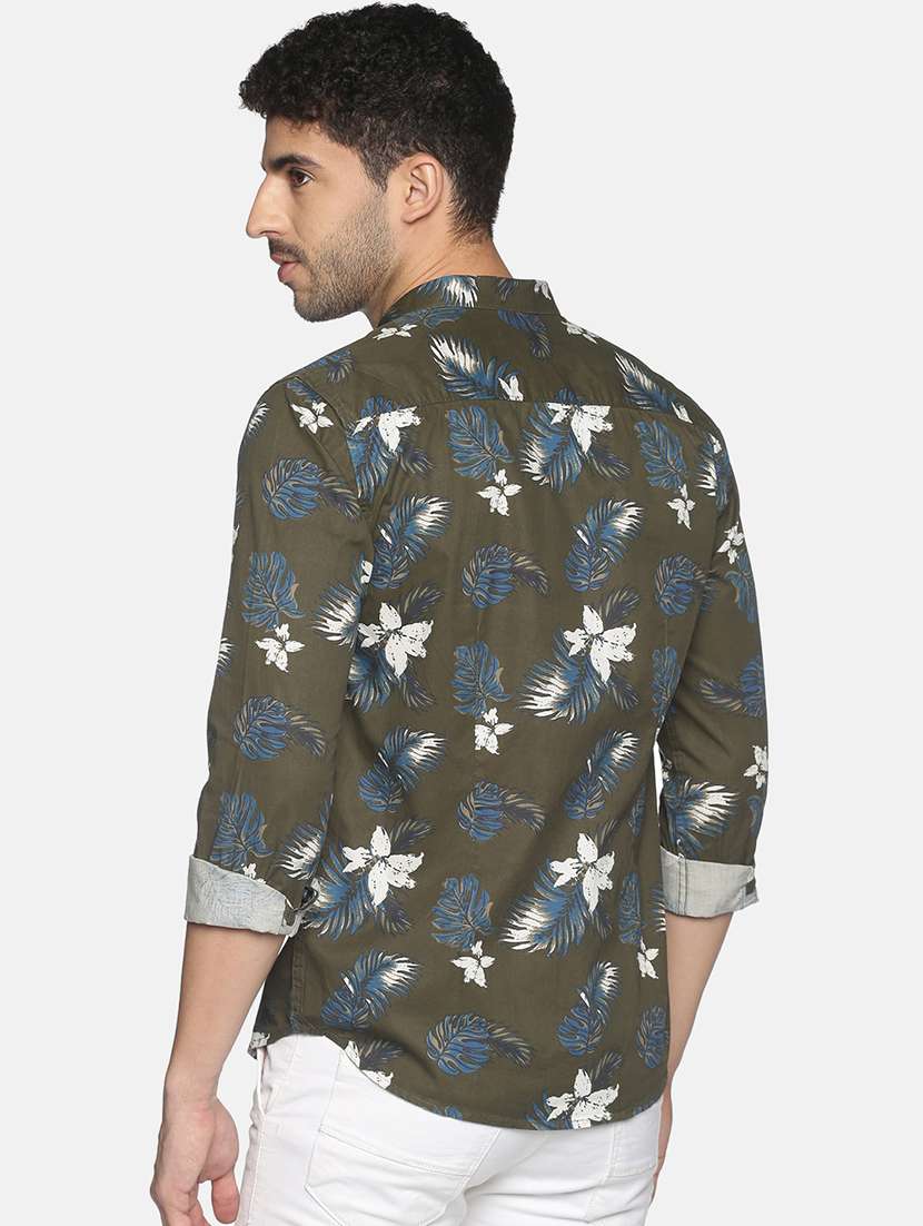 mens florals casual shirt - 18203363 - Standard Image - 2