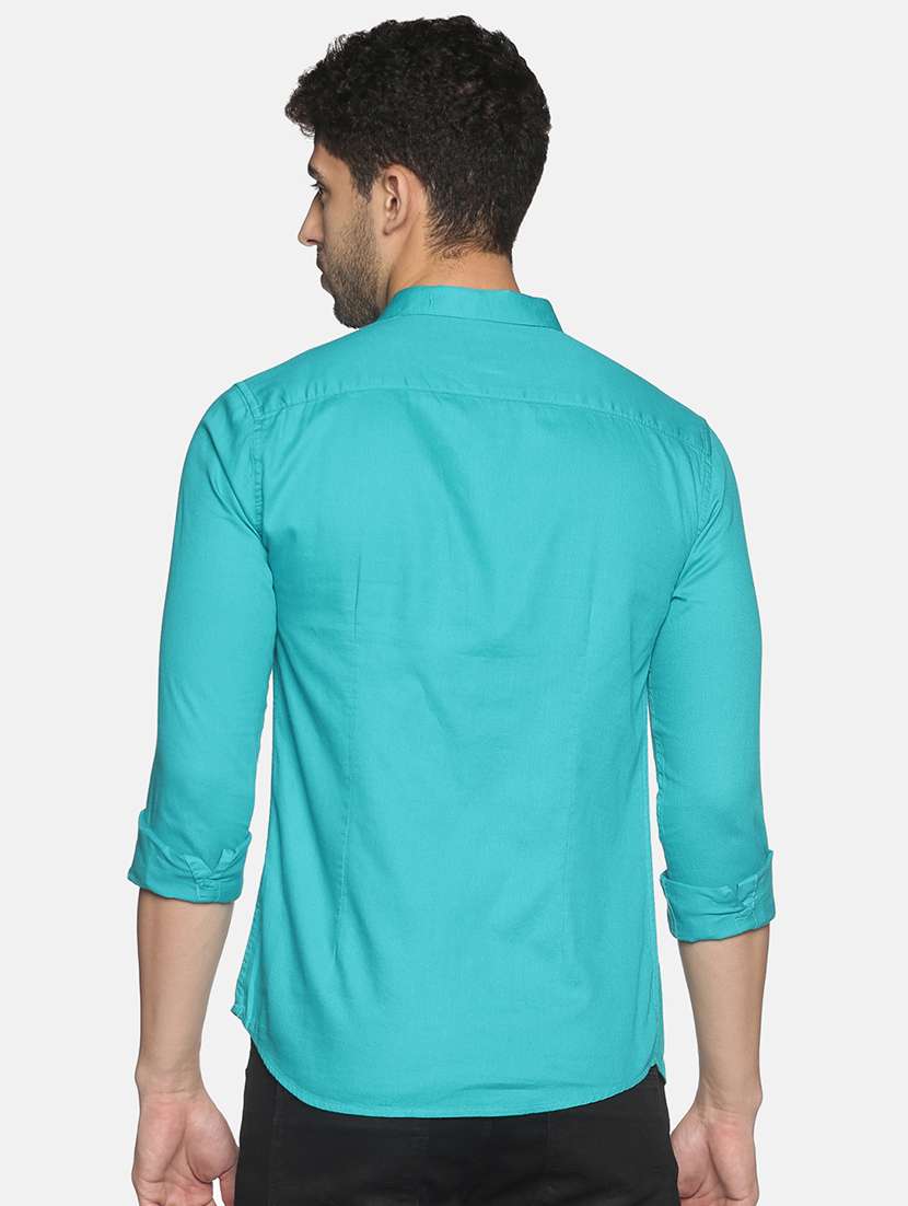 mens solid casual shirt - 18203369 -  Standard Image - 2