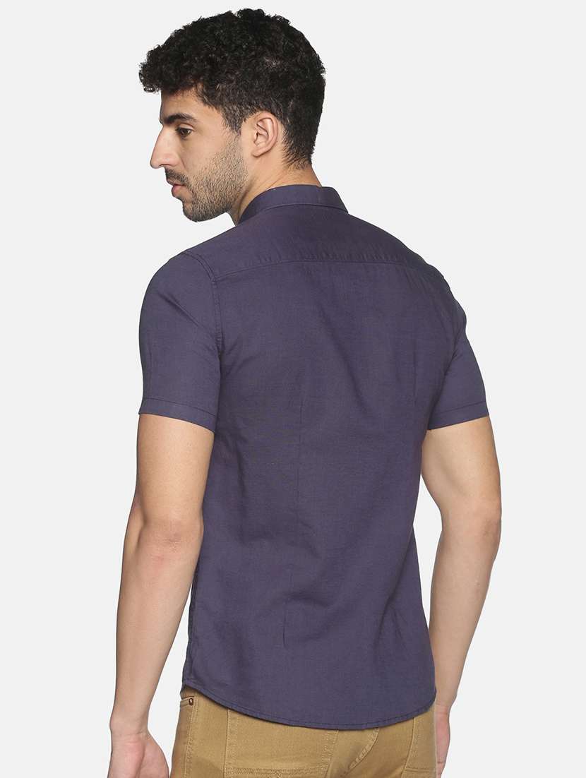 mens solid casual shirt - 18203371 -  Standard Image - 2