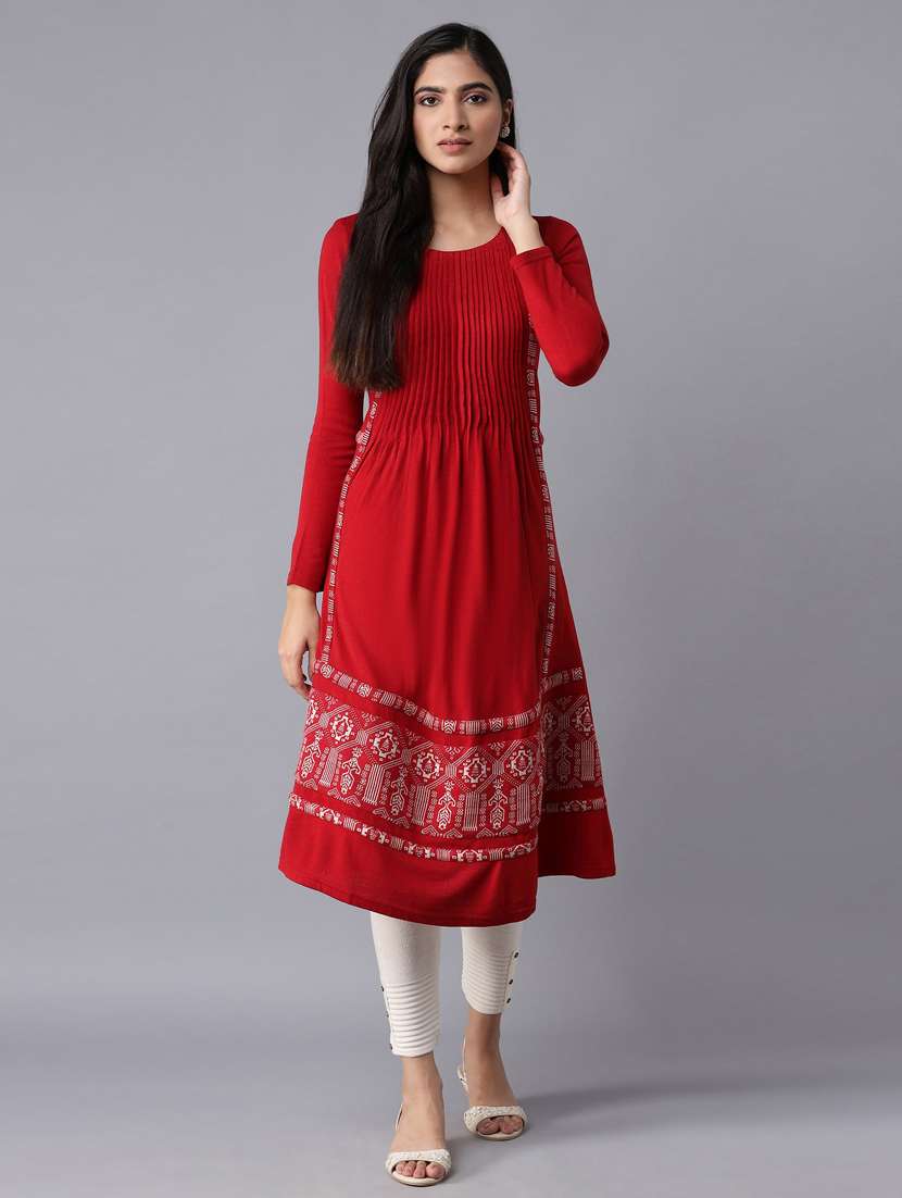 women's flared kurta