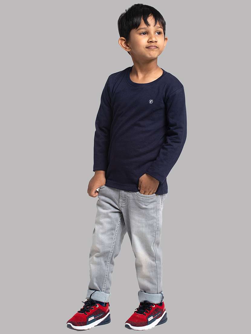 round neck solid t-shirt - 18204146 -  Standard Image - 2